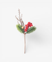 Load image into Gallery viewer, French Country Collections Festive Sprig Pick
