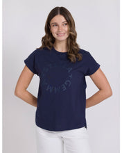 Load image into Gallery viewer, Stella &amp; Gemma Soho Cuff Crew- Navy Rotation
