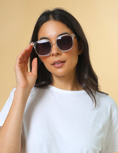 Stella & Gemma Judy Sunglasses- Clear