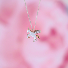 Load image into Gallery viewer, Lauren Hinkley Flying Unicorn Necklace
