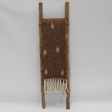 Load image into Gallery viewer, Le Forge Throw Wool Blend Dotty Jaquard- Coffee
