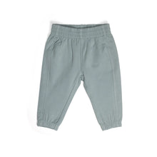 Load image into Gallery viewer, Little Bee by Dimples Blue Mist Cotton Fleece Trackpants
