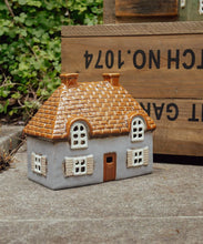 Load image into Gallery viewer, French Country Collections Cotswold Tea Light Cottage Blue
