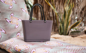 Hinza Small Plum Bag- Green Plastic