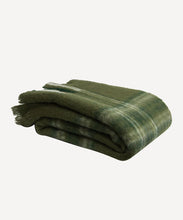 Load image into Gallery viewer, French Country Collections Plaid Green Throw
