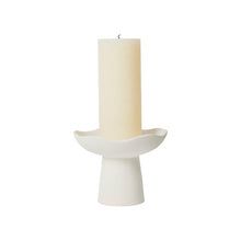 Load image into Gallery viewer, Maytime Broste Candleholder Momo Tall- Matte White
