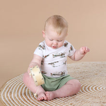 Load image into Gallery viewer, Little Bee by Dimples Cotton Bodysuit- Cowboys
