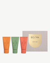 Load image into Gallery viewer, Ecoya The Handcream Edit- Mandarin Gin, French Pear and Guava and Lychee Sorbet
