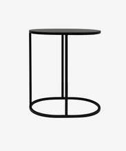 Load image into Gallery viewer, French Country Collections Oval Couch Side Table Black
