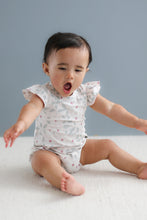 Load image into Gallery viewer, Burrow &amp; Be Bellis Flutter Bubble Romper
