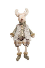 Load image into Gallery viewer, Flower Systems Mr Moose Sitting Moss Green/Taupe Large
