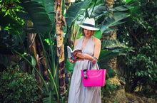 Load image into Gallery viewer, Hinza Small Hot Pink Bag
