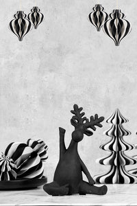 Flower Systems Stretching Deer Black