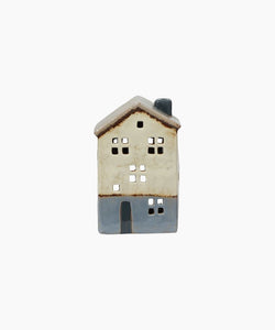 PRE-ORDER French Country Collections Saint Malo Tea Light House Blue Roof
