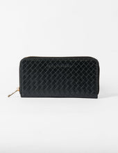 Load image into Gallery viewer, Stella &amp; Gemma Finney Wallet Black Weave
