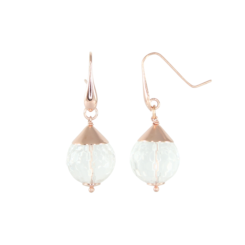Simply Italian Crystal Drop Earrings