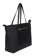 Load image into Gallery viewer, Lund &amp; Co Norra Tote Bag Large- Black Leather
