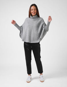 Stella & Gemma Joey Poncho Grey