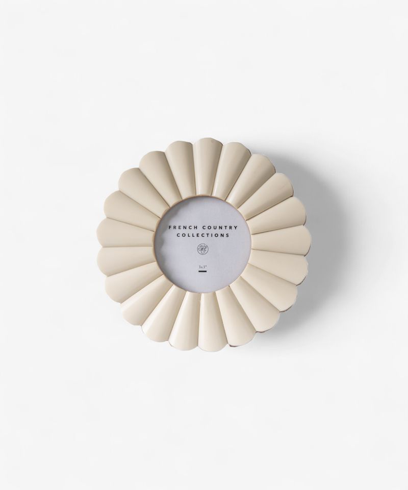 French Country Collections Aria Round Photo Frame