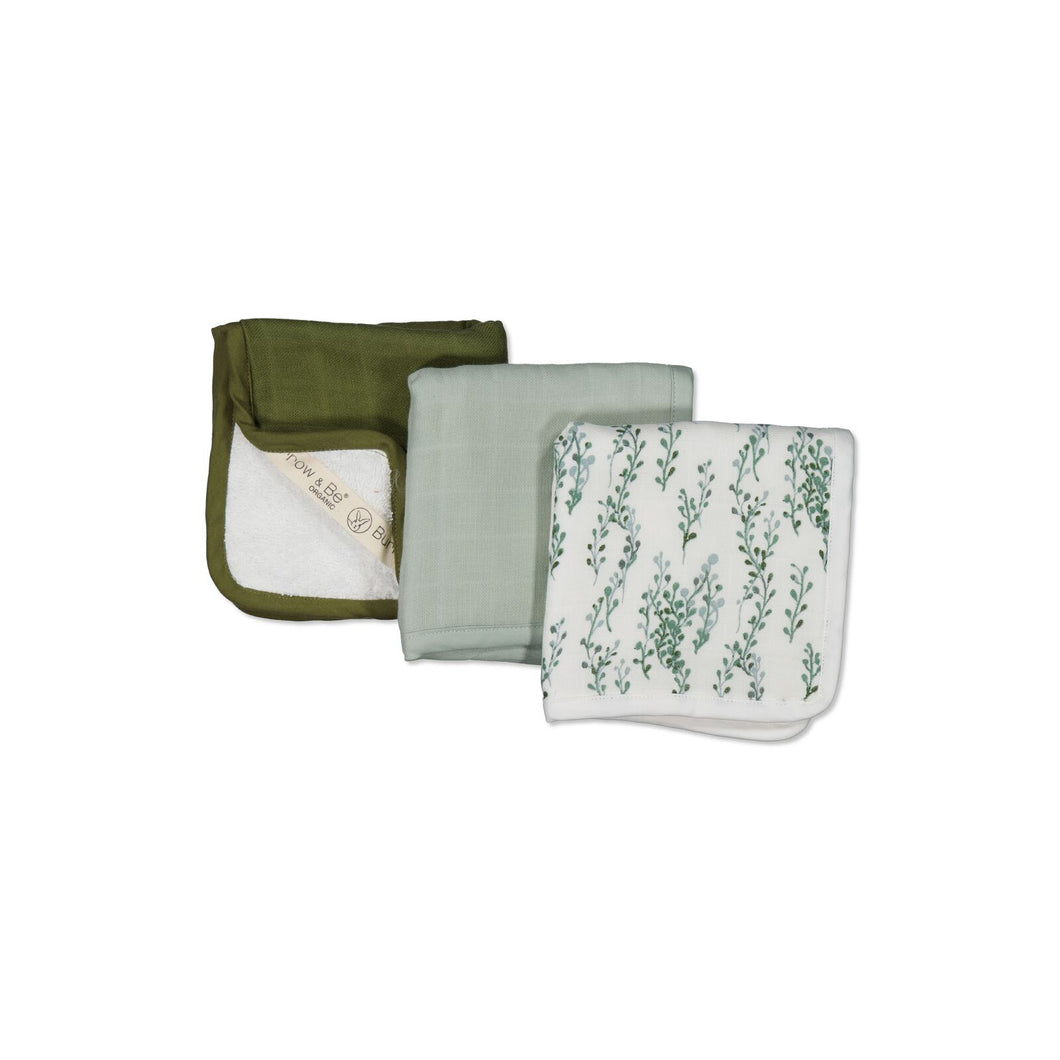 Burrow & Be String of Pearls Wash Cloth Set