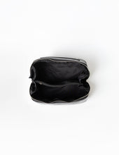 Load image into Gallery viewer, Stella &amp; Gemma Voyage Cosmetic Bag- Black Croc
