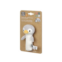 Load image into Gallery viewer, Little Big Friends Squeaker Rattle- Martin the Penguin

