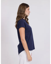 Load image into Gallery viewer, Stella &amp; Gemma Soho Cuff Crew- Navy Rotation
