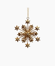 Load image into Gallery viewer, French Country Collections Hanging Jewelled Snowflake Ornament
