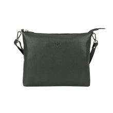 Load image into Gallery viewer, Urban Forest Emma Leather Sling Bag- Rambler Forest Green
