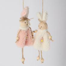 Load image into Gallery viewer, Le Forge Easter Bunnies Hanging #3
