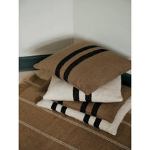 Load image into Gallery viewer, Maytime Broste Sigrun Cushion 40x60- Light Beige/Black
