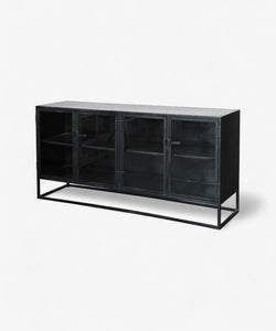 French Country Collections Industrial Metal Side Board