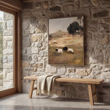 Load image into Gallery viewer, Hawthorne Flock-Hand Embellished Framed Canvas
