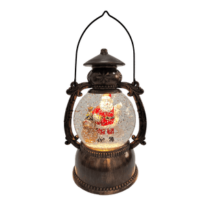 SamX Antique Lava Lamp with Santa Scene