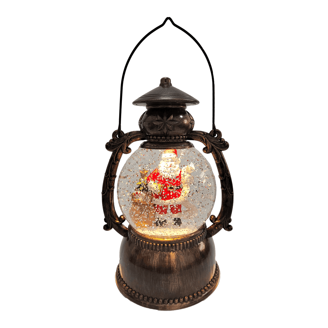 SamX Antique Lava Lamp with Santa Scene