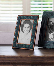 Load image into Gallery viewer, French Country Collections Jade Squares Photo Frame 4x6
