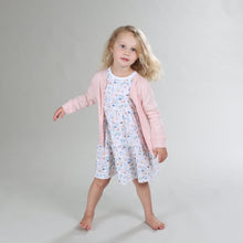 Load image into Gallery viewer, Little Bee by Dimples Cotton Tiered Dress- Floral
