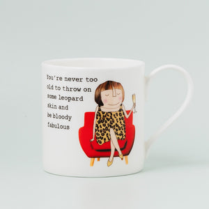 Rosie Mug- Leopard