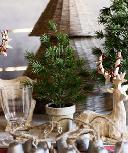 French Country Collections Table Pine Tree X-Small