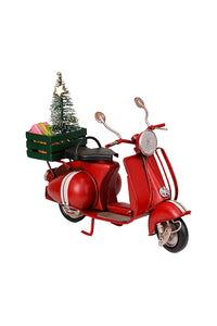 Flower Systems Vintage Xmas Scooter 18cm