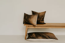 Load image into Gallery viewer, River &amp; Isle Umber Marble Cushion 60x40

