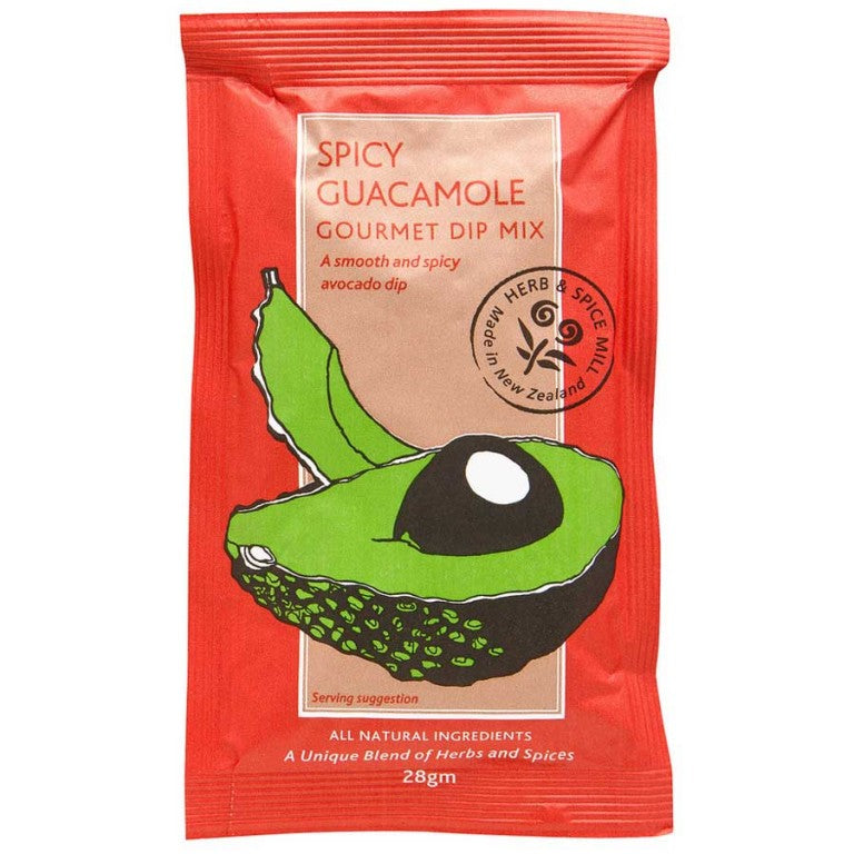 Herb & Spice Spicy Guacamole Dip