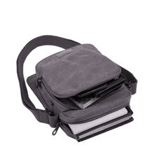 Load image into Gallery viewer, Troop Classic Zip Front Cross Body Bag-Charcoal
