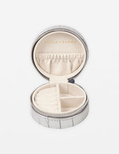 Load image into Gallery viewer, Stella &amp; Gemma Jewel Box- Silver Croc
