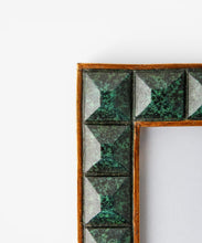 Load image into Gallery viewer, French Country Collections Jade Squares Photo Frame 4x6

