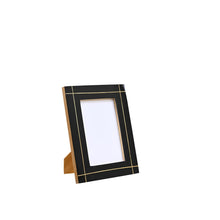 Load image into Gallery viewer, Maytime Alder Photo Frame 4x6- Black &amp; Gold
