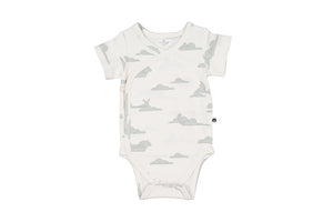 Burrow & Be Dreamscape Short Sleeve Kimono Bodysuit