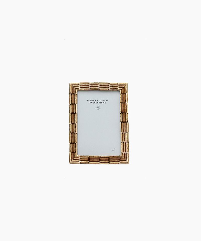 French Country Collections Ridge Frame Champagne 4x6