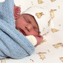 Load image into Gallery viewer, Little Bee by Dimples Cotton Beanie- Bunny
