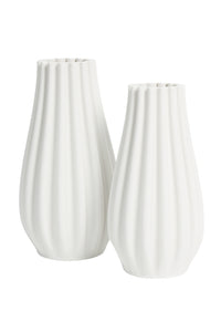 Flower Systems Steffi White Vase Small 3D Ceramic